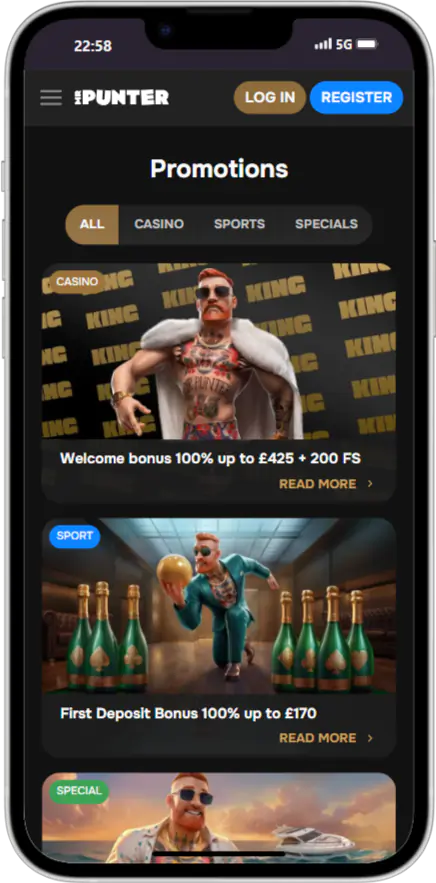 Mobile App Bonuses for UK Players at Mr Punter casino UK